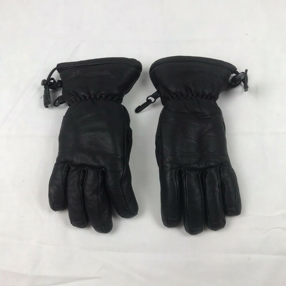 swany leather ski gloves womans‎ xs -s preowned